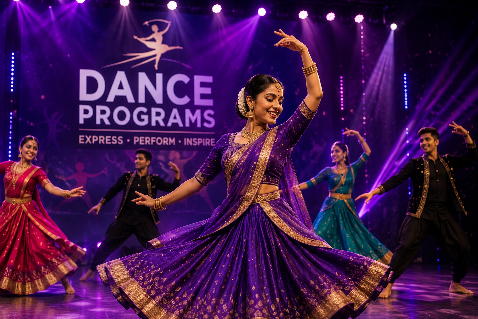 Dance program performance