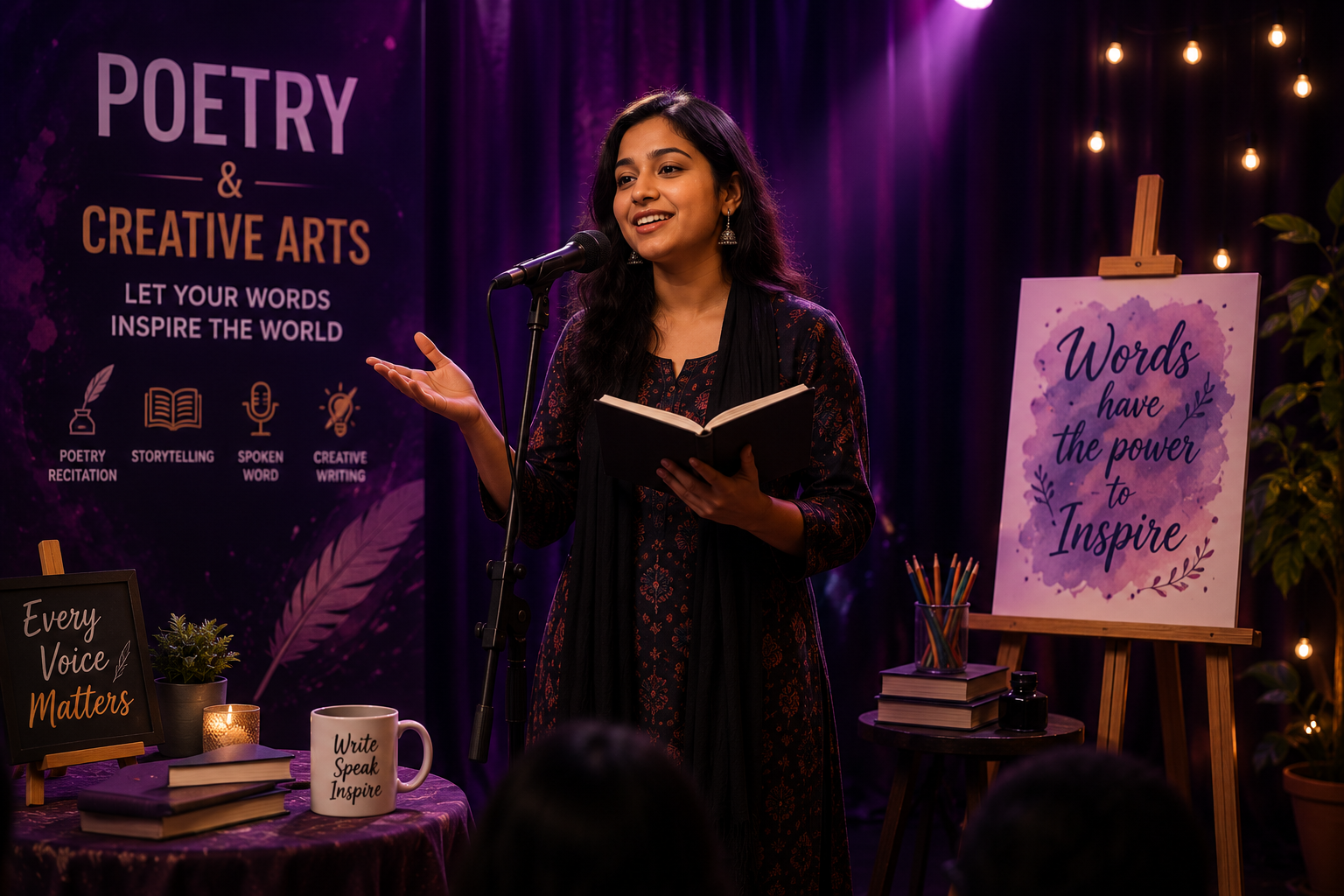 Poetry and creative arts program